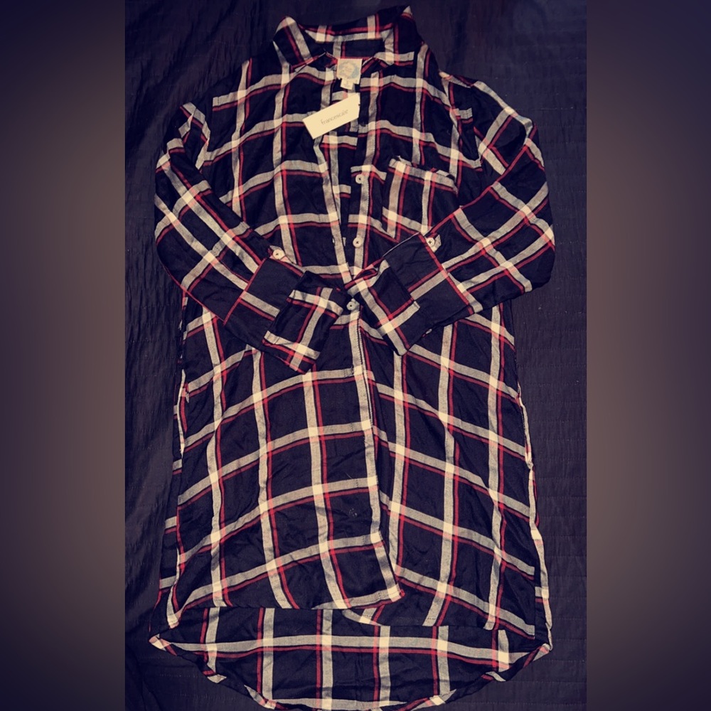 Francesca’s dress flannel